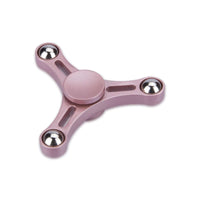 FIDGET SPINNER (METALLIC SERIES) Pink Steel Ball