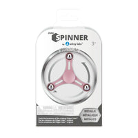 FIDGET SPINNER (METALLIC SERIES) Pink Steel Ball