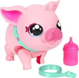 Little Live Pets - My Pet Pig: Piggly | Soft and Jiggly Interactive Toy Pig That Walks, Dances and Nuzzles. 20+ Sounds & Reactions. Batteries Included. for Kids Ages 4+