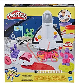 Play Doh Spaceship Blastoff Playset - Includes 10 Colors and 13 Gadgets - Fun Spaced Themed Play Doh Set