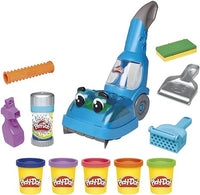 Play-Doh Zoom Vacuum and Cleanup Toy, Kids Cleaner with 5 Cans