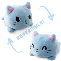 Blue Reversible Cat Plushie