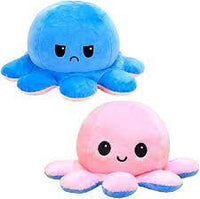 Reversible Octopus Soft Plush Toys For Kids